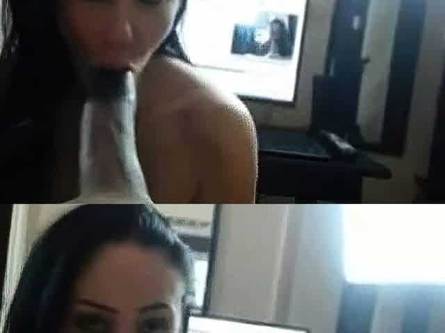 Amateur Webcam Girl Takes on a Huge BBC