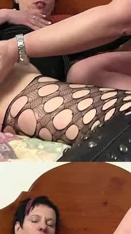 Complicity. Two Lesbian Mature Chicks in the Dirty and Wet Action