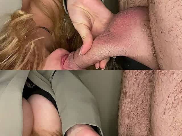 NATURAL BLOND LARGE TITTIES ORAL AFTER WORK