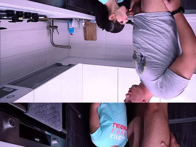 Fuck my Ass,while i CooK