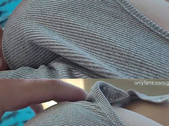 Marvelous Stepsister with Large Melons in Public
