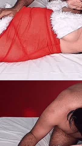 Super Saxy Couple Fucks Till Creampie After Christmas Party