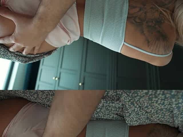 Wild POC threesome with Russian step-mom and step-sis