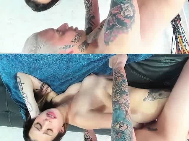 Curvy Brunette Teen 18+ Goes Ass-to-mouth With Her Aroused Boyfriend