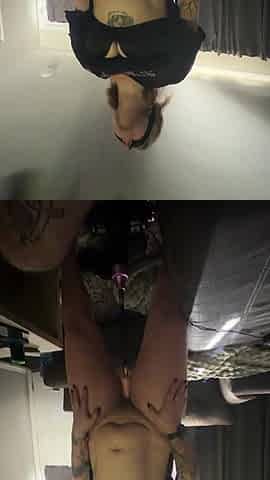 Slut Loves Her New Fuck Machine Gift