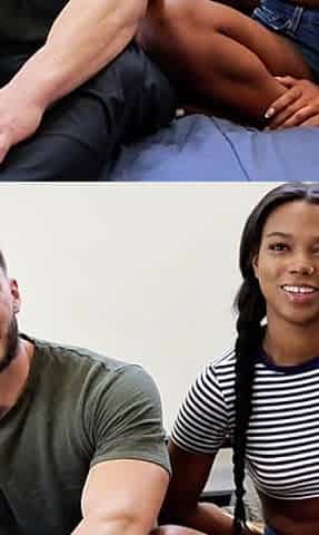 Fit Jock Samples Black Pussy and Becomes Obsessed!
