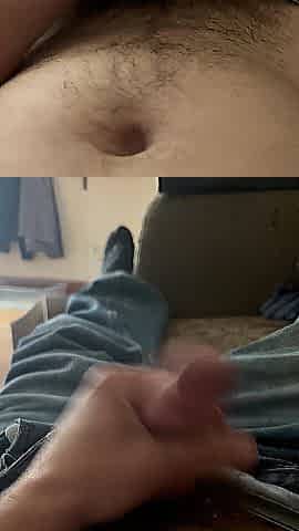 See cum shoot from my wang for over 1 minute. Multiple hunk orgasms so much cum!