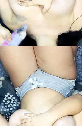 Amateur tennis player exposes her big boobs