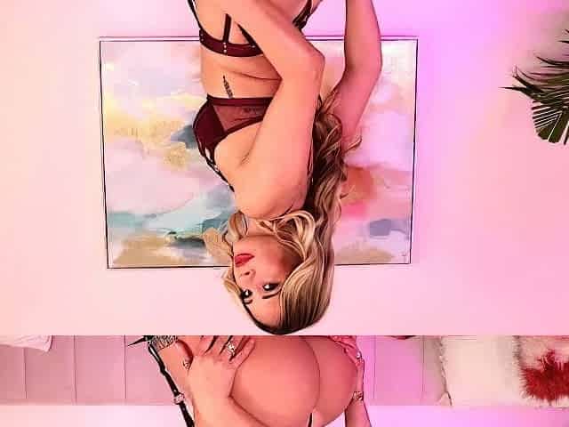 Big Boobed Blonde Masturbates With A Dildo In The Bathroom