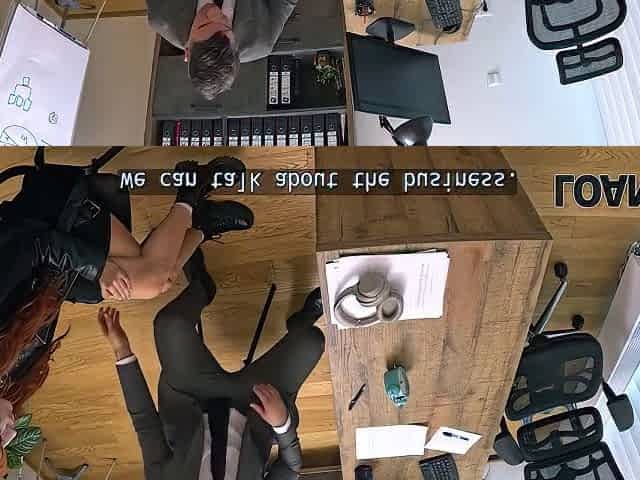 Fucking My Horny Goth Client In The Bank