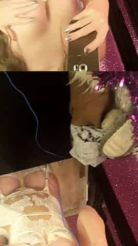Blonde With Natural Big Boobs Loves Putting A Toy In Her