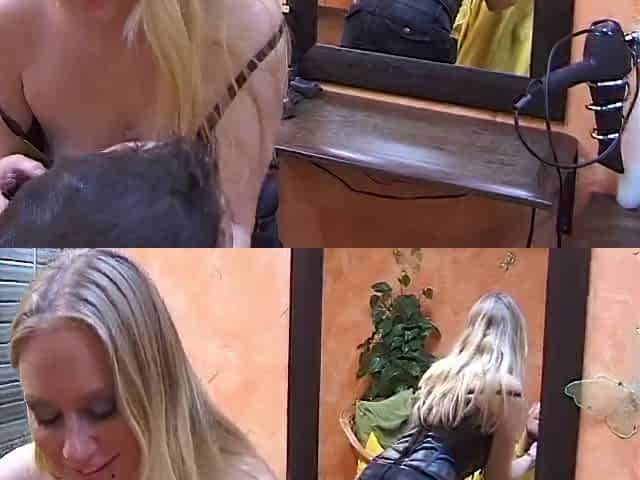 Lavandra May In French Hairdresser Got Her Pussy Fucked At Work