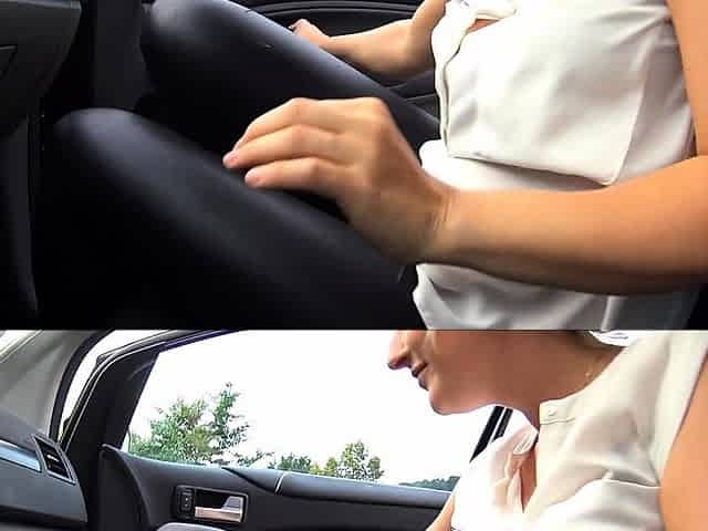 Amateur Blonde Blowjob CIM
