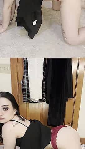 I love to shake and widen my overweight booty and vagina for u dad