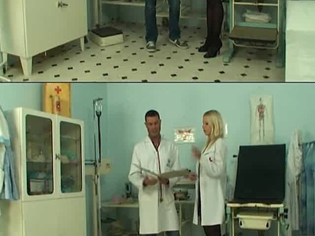 Hot German Slut Rides Doctor's Cock