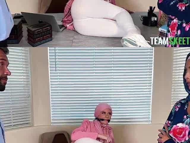 Lola Pearl & Ruby Moon - Hijab Brat Pays The Ultimate Price For Her Attitude!