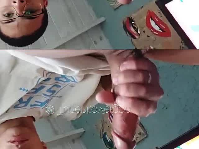 Chap gets all the GOO out with a morning TUGJOB