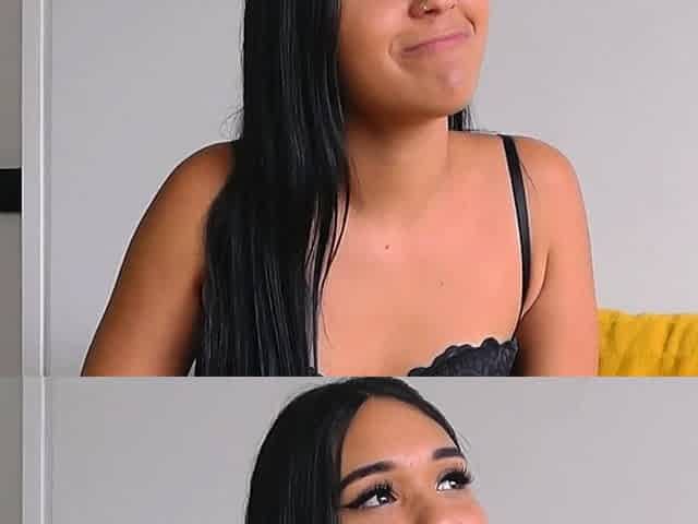 this BIG ASS LATINA TEEN rode my big cock POV