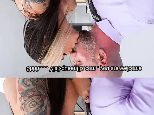 I think my busty secretary will ruin my happy family