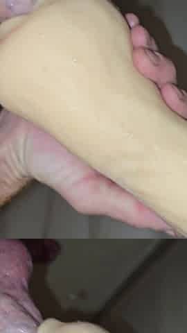Hottest Hunk Masturbation with veiniest schlong up close