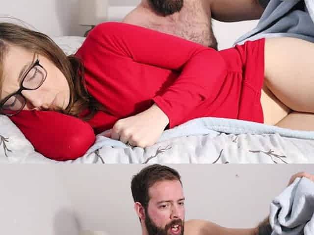 Father in-law Finger and Cum on Tits