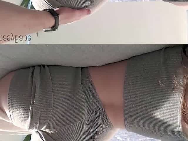 Morning With Breasty Natural Breasts Roommate Ends with Creampie