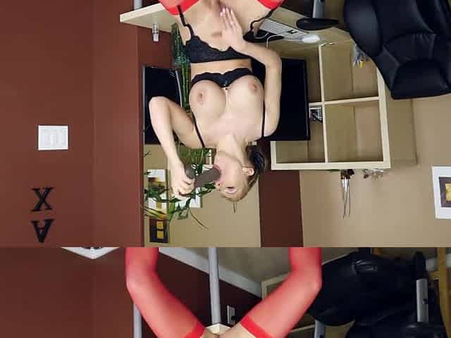 Kinky Teacher Shows Her Tits - Katie Banks