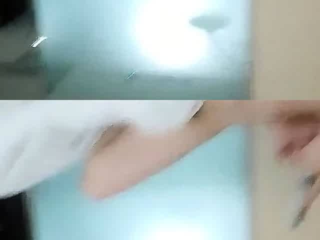 Amateur webcam slut shows tit on cam