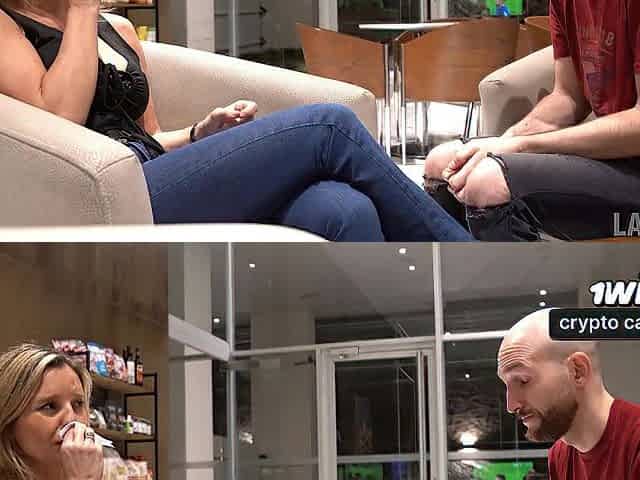 Breasty golden-haired mother I'd like to fuck in a relationship crisis asks me to bang her
