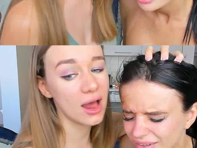 Face Licking Lesbian Fetish Video