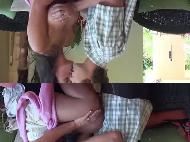 BUSTY STEPMOM MILF SEDUCES HER SON AT HOME