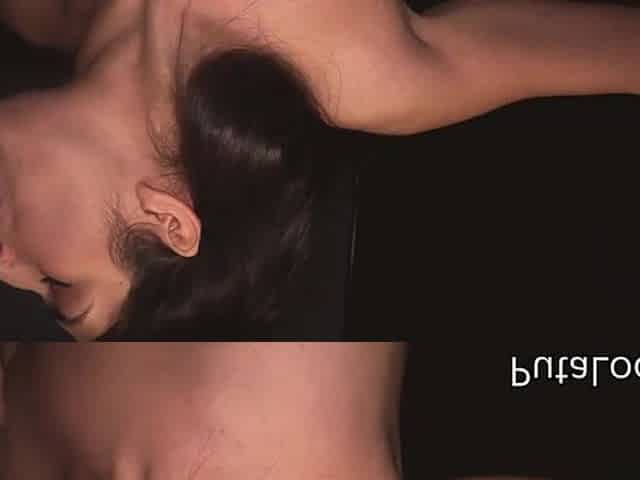 Latina beauty shares passionate intense old man desire