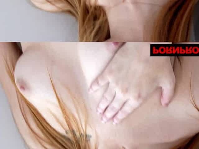 Redhead Slut Gets Her Pale Face Overspread In Semen