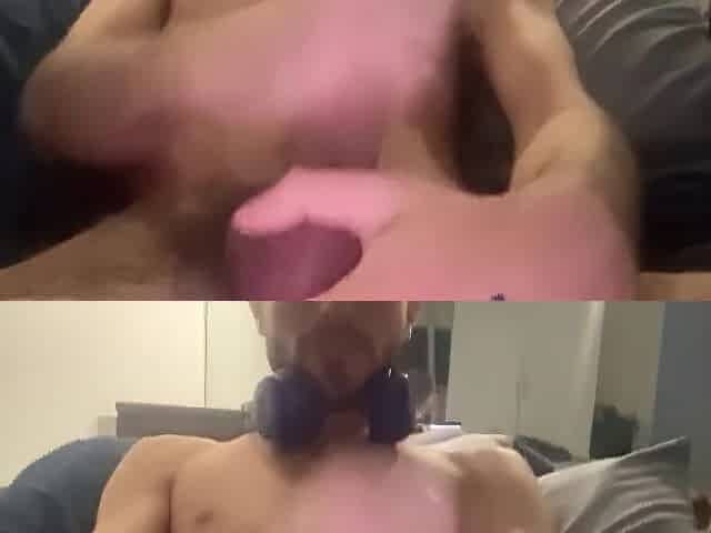JERKING OFF LARGE WHITE DONG - BWC JERKING SHLONG