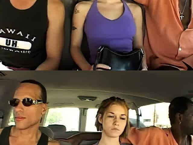 Olivia Ryder Blonde Blowjob Brunette Car Handjob