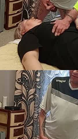 I Jerk off My Cock and Fuck My Neighbor in My Mouth to Cum on Her