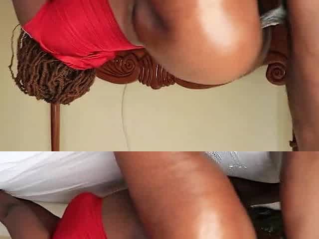 IG Model Jennifer BumBum Bouncing on a Fan's Rod