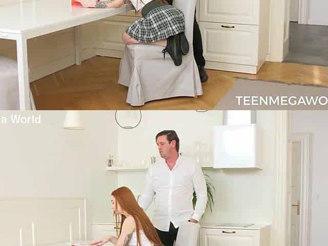 Ginger Coach Dumps Homework To Pound Vilora Efi's Taut Pussy - FuckStudies