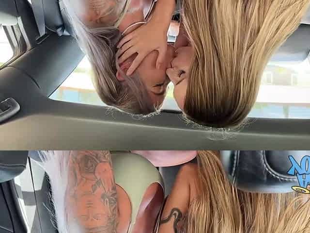 Hawt Austrillain Hayley Davies Screws Hawt American Blond Pornstar Gal Youngs in Back of Car