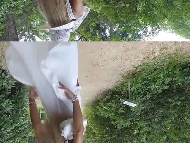 Ein Traum in weiÃ mit heiÃen Einblicken