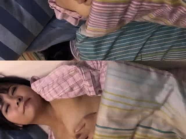 Asian small tit girl masturbating