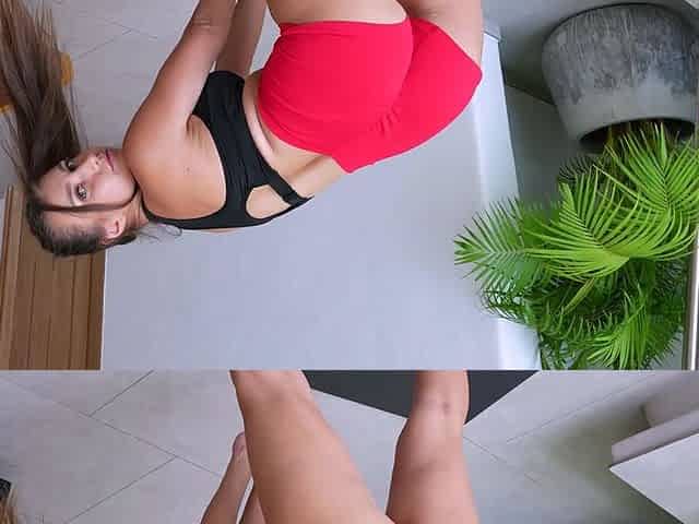 Fitness Freak Friend Kriss Kiss Plans a Special Workout