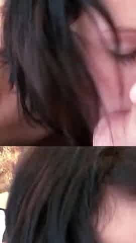 Teen gets fucked to orgasm by a stranger on vacation