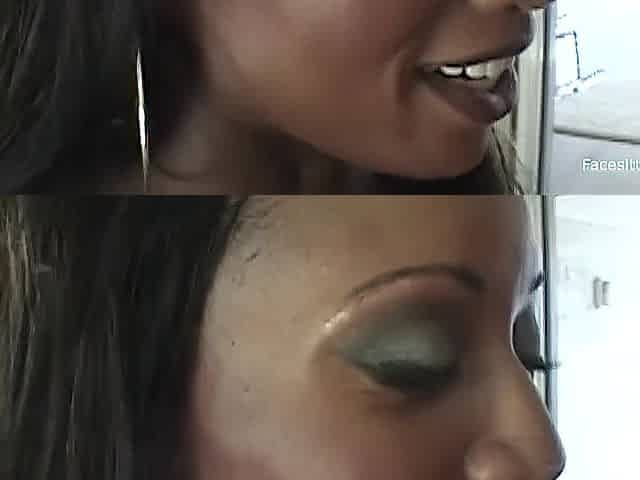 A golden-haired and a ebony mother i'd like to fuck are licking every other previous to sharing a weenie.