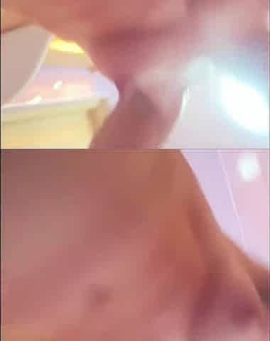 Cute MILF Peeing a Lot and Finger Her Butt Hole in Bathroom,homemade.