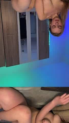 Fingering pink ideal vagina with large sex toy