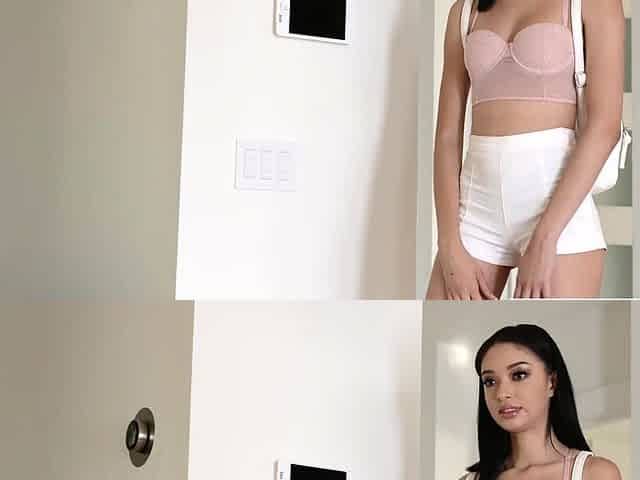 Gorgeous Petite Babe Scarlett Bloom Gets Drilled Hard