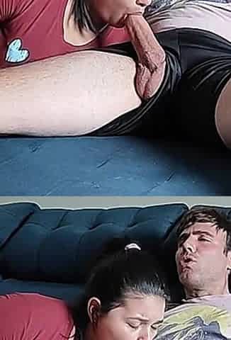My Flatmate Takes His Cock Out by Surprise