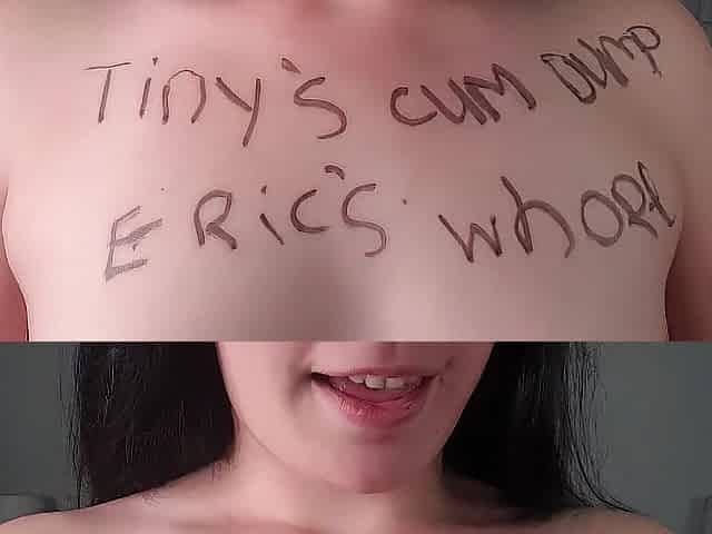 Sissy male JOI, CEI and anal instructions