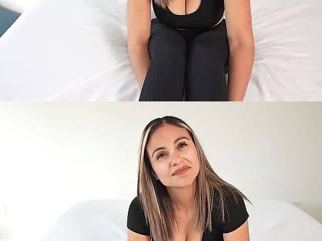 Tiny Spinner Brie Love Implores for BBC Creampie Round two
